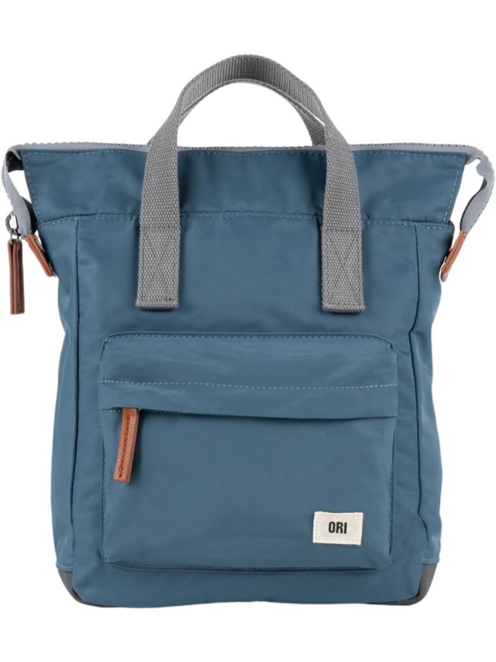 Stylish Small Airforce Blue Tote Backpack Bag - Versatile & Chic for Everyday